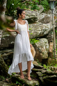 VESTIDO CRISTAL - renda e viscose