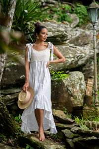 VESTIDO CRISTAL - renda e viscose