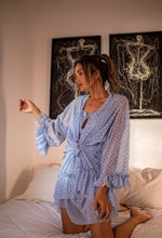 Carregar imagem no visualizador da galeria, HOMEWEAR| CONJUNTO HARMONIA - ROBE E CAMISOLA TULE